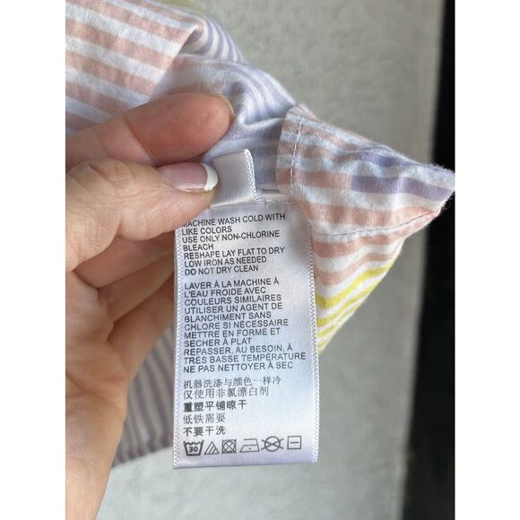 Urban Outfitters Puff Sleeve Patch Work Baby Doll Dress - Size XS - Multicolored - Picture 9 of 9